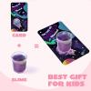 imageJOYIN 30 PCS Valentine Day Gift Cards with Galaxy Slime Stress Relief Fidget Toy for Kids Party Favor Classroom Exchange Prizes Valentines Party Favors Greeting CardsGalaxy