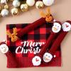 imageJOYIN 5 Pieces Christmas Fridge Handle Covers for Kitchen Refrigerator Microwave Oven Dishwasher Decoration Appliance Xmas Santa Indoor Decor Party Favor Supplies Washable Holiday Door Dcor