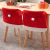 imageJOYIN 6 Pcs Christmas Chair Covers Red Hat Chair Slipcovers Santa Claus Chair Back Covers for Christmas Holiday Festival Decoration Xmas Decorations Indoor Home Dcor6