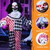 imageJOYIN 65quot Halloween Animatronics Clown Holding Doll Life Size Halloween Decoration Outdoor with Motion ampamp Sound ampamp Light Sound Activated Animated Decor for Party Supplies Haunted House Yard Lawn