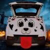 imageJOYIN Halloween Trunk or Treat Car Decorations Kit with Dalmatian Doggy Design Archway Garage Stickers Decor with Paper Board and PE Tablecloth for Haunted House Cute