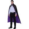 imageJOYIN Adult Child Unisex Vampire Costume Accessories Halloween Vampire Cape for Transylvania Dracula Theme PartyBlack  Purple