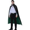 imageJOYIN Adult Child Unisex Vampire Costume Accessories Halloween Vampire Cape for Transylvania Dracula Theme PartyBlack green
