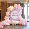 imageJOYIN 150 Pcs Sand White Balloons Different Sizes 18 12 10 5 Inch Sand White Latex Balloon Arch Kit with Instruction for Birthday Party Graduation Wedding Holiday DecorationWhite