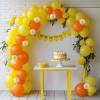 imageJOYIN 150 Pcs Sand White Balloons Different Sizes 18 12 10 5 Inch Sand White Latex Balloon Arch Kit with Instruction for Birthday Party Graduation Wedding Holiday DecorationYellow