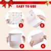 imageJOYIN 24 Pcs Christmas Cookie Boxes Gold Foil Treat Boxes with Windows 9quot x 62quot x 3quot Bakery Gift Wrapping Box for Xmas Holiday Party Favor Pastries Cupcakes Cookies Brownies Donuts GiftGiving