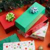 imageJOYIN 120 Sheets Christmas Wrapping Paper Assorted Designs Gift Wrapping Paper for Gift Wraps 20x20 Holiday Tissue Paper for Gift Bags Xmas Party Supplies Gift Bag Fillers Stocking StuffersRetro