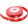 imageJoiedomi 18Pcs Christmas Ribbons 90 Yard Grosgrain Satin Fabric Ribbons for Christmas Box Wrapping Hair Bow Clips Gift Bows Craft Sewing Wedding 18PCS OneSize