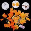 imageJoiedomi 3 Pack 82FT Thanksgiving Lights Fall Maple Leaves String Lights with 20 LED Warm White Lights for Autumn Garland HomeThanksgiving Indoor Outdoor Decor