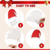 imageJOYIN Christmas Photobooth Prop with Frame Including Glasses Mustache Deer and More Designs for Christmas Party Favor Supply Decoration