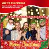 imageJOYIN Christmas Photobooth Prop with Frame Including Glasses Mustache Deer and More Designs for Christmas Party Favor Supply Decoration