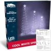 imageJOIEDOMI 3 Pack Spiral Christmas Tree Lights 218 LED Outdoor Lighted Tree with Star Topper ampamp Stakes Christmas Decorations for Yard Porch Patio Garden Holiday Xmas Eve Night Dcor Warm WhiteCool White