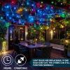 imageJOIEDOMI Christmas String Lights Indoor100 Count Mini Warm Fairy Light215FT Lighting Decor for Patio Dorm Classroom Bedroom Holiday Wedding Party Garland Birthday Festival Valentines DayWhite WireBlue