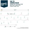 imageJOIEDOMI Christmas String Lights Indoor100 Count Mini Warm Fairy Light215FT Lighting Decor for Patio Dorm Classroom Bedroom Holiday Wedding Party Garland Birthday Festival Valentines DayWhite WireGreen