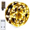 imageJOIEDOMI 1200 LED Christmas String Lights Outdoor394FT Multicolor Fairy Light with Remote 8 Modes Timer Plug in PVC Green Wire Lighting Decor with Reel for Indoor Dorm Classroom Bedroom HolidayWarm White