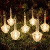 imageJoiedomi Christmas Bubble String Light  Traditional Bubbles Lights Set 7 Bulbs with 1 Spare Replacement Old Fashion Vintage Christmas Tree Lighting Decor Holiday Decorations MulticolorClear