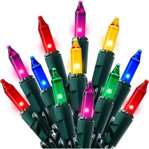 imageJoiedomi Multicolor Christmas String Lights3002x150 624FT Christmas Fairy Tree Lights Plug in for Indoor Outdoor Xmas Decorations Patio Holiday Theme Party Yard HouseGreen WireMulticolor