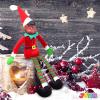 imageJOYIN 2 Packs 12 inches Elf Plush Colorful Doll Christmas Elf Doll for Xmas Holiday Hanging ampamp Surface Decorations Soft Plush Toy  Christmas Novelty ToysBlack Hair