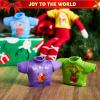 imageJOYIN 4 Packs Xmas Clothing for Doll Stylish Tshirt Doll Clothing Set Christmas Decorations and Holiday SpecialsCute