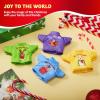 imageJOYIN 4 Packs Xmas Clothing for Doll Stylish Tshirt Doll Clothing Set Christmas Decorations and Holiday SpecialsCute