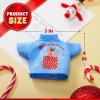 imageJOYIN 4 Packs Xmas Clothing for Doll Stylish Tshirt Doll Clothing Set Christmas Decorations and Holiday SpecialsCute