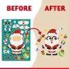 imageJOYIN 24 Pcs Christmas Makeaface Stickers Make Your Own Characters Mix and Match Sticker Sheets with Christmas Elf Santa Snowman Tree Xmas Party Games for Kids Party Favor Supplies CraftCute stickers