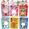 imageJOYIN 24 Pcs Christmas Makeaface Stickers Make Your Own Characters Mix and Match Sticker Sheets with Christmas Elf Santa Snowman Tree Xmas Party Games for Kids Party Favor Supplies CraftFunny stickers