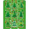 imageJOYIN 24 Pcs Christmas Makeaface Stickers Make Your Own Characters Mix and Match Sticker Sheets with Christmas Elf Santa Snowman Tree Xmas Party Games for Kids Party Favor Supplies CraftTree stickers