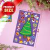 imageJOYIN 24 Pcs Christmas Makeaface Stickers Make Your Own Characters Mix and Match Sticker Sheets with Christmas Elf Santa Snowman Tree Xmas Party Games for Kids Party Favor Supplies CraftCute stickers