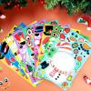 imageJOYIN 24 Pcs Christmas Makeaface Stickers Make Your Own Characters Mix and Match Sticker Sheets with Christmas Elf Santa Snowman Tree Xmas Party Games for Kids Party Favor Supplies CraftFunny stickers