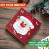 imageJOYIN 24 Pcs Christmas Makeaface Stickers Make Your Own Characters Mix and Match Sticker Sheets with Christmas Elf Santa Snowman Tree Xmas Party Games for Kids Party Favor Supplies CraftFace stickers