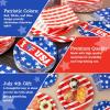 imageJOYIN 200 Pcs July 4th Plates ampamp Napkins Patriotic Party Supplies American Flag Patriotic Paper Plates Napkins 4th of July Memorial Independence Day Party Tableware Decoration Supply Serve 50
