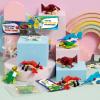 imageJOYIN 24 Packs Valentines Day Cards with Sea Animal Building Blocks for Gifts Party Favor Classroom Exchange Prize Valentines Greeting CardsOcean