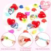 imageJOYIN 28 Pack Gift Cards with Mochi Squishy Toy Filled Hearts Kawaii Mochi Sea Animals Stress Relief Fidget Toys for Kids Valentines Classroom Exchange and Party Favors PrizesOcean Animal
