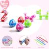 imageJOYIN 28 Packs Valentines Day Cards with Snake Twist Toys for Kids Snake Twist Puzzle Magic Stress Relief Fidget Toys with Cards for Valentine Classroom Exchange Prizes Party FavorSnake Twist