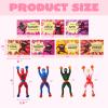 imageJOYIN 28 Packs Valentines Day Sticky Wall Climbing Men Ninja with Gifts Cards Set Stress Relief Toys for Kids Party Favor Classroom Exchange Prizes Valentine Greeting Cards