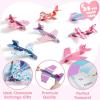 imageJOYIN 28 Valentines Day Foam Airplanes for Kids Greeting Cards with Punchline for Kids School Classroom Exchange Prizes Gift Supplies Planes Party Favor