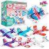 imageJOYIN 35 Valentines Day Foam Airplanes Greeting Cards for Kids Valentines Party Favor School Classroom Exchange Prizes Gift Supplies