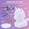 imageKlever Kits DIY Night Light Paint Your Own Cat Lamp Arts ampamp Crafts Kit School Activities Art Supplies Toys Painting Kits Birthday Gifts for Girls Boys Aged 6Unicorn