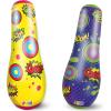 image2 Pack Inflatable Bopper 47 Inches Kids Punching Bag with BounceBack Action Inflatable Punching Bag for Kids Presents
