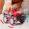 image3Pack Monster Truck Toy  Toy Truck with Flashing LED Wheels  LightUp Cars for Toddlers  Christmas Birthday Gift for Boys Girls  FrictionPowered