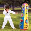 imageJOYIN Punching Bag for Kids 47 Inches Kids DoubleSided Inflatable Punching Bag with BounceBack Action1 Pcs