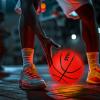 imageSYNCFUN Glow in The Dark Basketball Size 7 Light Up Basketball for Night Games Cool Birthday Gift for Boys Age 712 Teen Outdoor Sports Toy Halloween