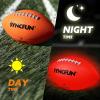 imageSYNCFUN Glow in The Dark Football for Boys Light Up Football for Night Outdoor Sports Games Red Glowing Ball Ball Accessories Gifts for Teen Boy Toys Ages 3 Old and Up