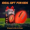 imageSYNCFUN Glow in The Dark Football for Boys Light Up Football for Night Outdoor Sports Games Red Glowing Ball Ball Accessories Gifts for Teen Boy Toys Ages 3 Old and Up