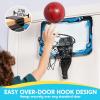 imageSYNCFUN Mini Basketball Hoop Over The Door LED Indoor Basketball Hoop for Kids with Scoreboard ampamp 4 Balls Basket Ball Game Toys Gifts for Boys Ages 3 and UPRedBlue