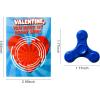 imageJOYIN 28 Packs Valentines Cards with Fidget Spinner Stress Relief Hand Finger Spinner Fidget Toy for Valentines Day Kids School Classroom Prizes Gift ExchangeParty Favor Exchange Gift RewardsRectangle