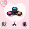 imageJOYIN 28 Packs Valentines Cards with Fidget Spinner Stress Relief Hand Finger Spinner Fidget Toy for Valentines Day Kids School Classroom Prizes Gift ExchangeParty Favor Exchange Gift RewardsAlien