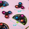 imageJOYIN 28 Packs Valentines Cards with Fidget Spinner Stress Relief Hand Finger Spinner Fidget Toy for Valentines Day Kids School Classroom Prizes Gift ExchangeParty Favor Exchange Gift RewardsAlien