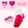 imageJOYIN 30 PCS Valentine Day Gift Cards with Galaxy Slime Stress Relief Fidget Toys for Kids Classroom Exchange Prizes Valentines Party FavorFresh